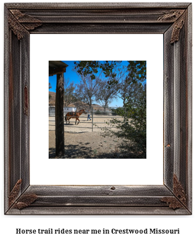 horse trail rides near me in Crestwood, Missouri